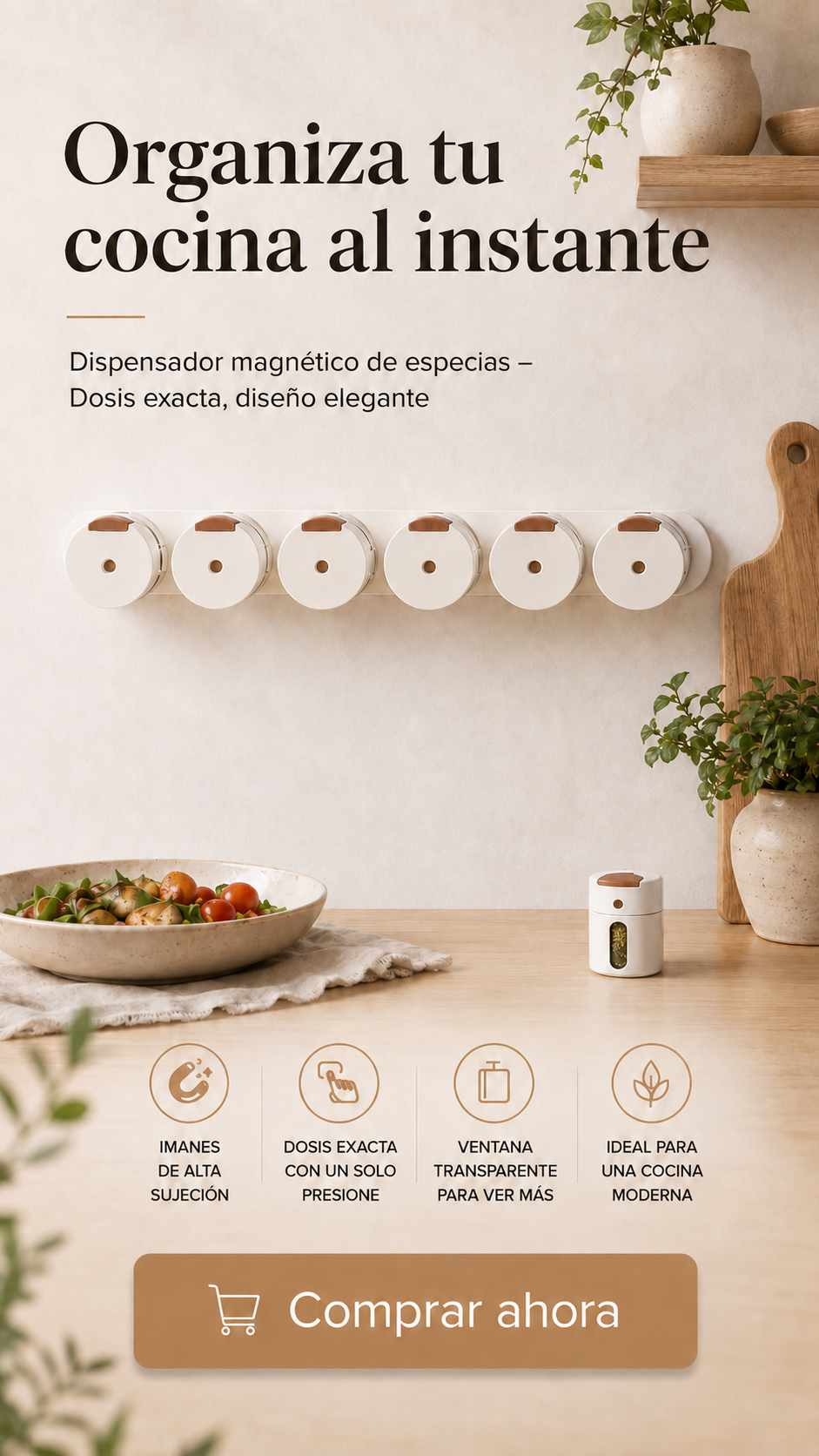 KitchenPod detalle magnético
